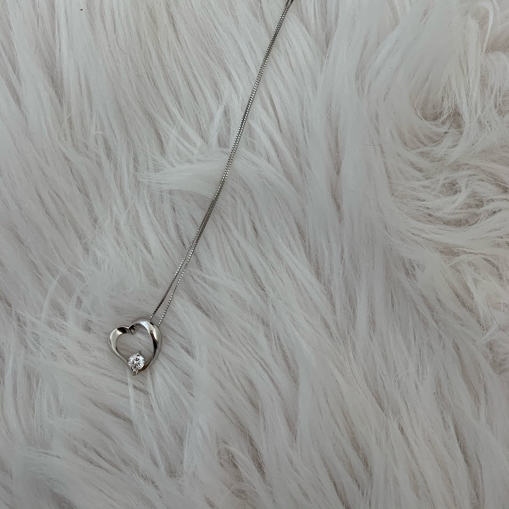 Swarovski Diamond Heart Pendent Necklace